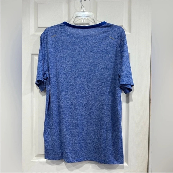 Nike Men's M Medium Dri-FIT Rise 365 Running Top T-Shirt Performance Blue NWT - Picture 3 of 9